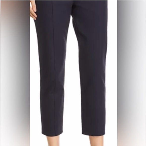 EUC Tory Burch Women’s Navy Blue Ankle Pants - size 14 - Picture 1 of 7